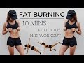 10 min Full Body HIIT Workout - FAT BURNING No Equipment | 10分鐘超燃脂全身間歇訓練 - 無需器材訓練