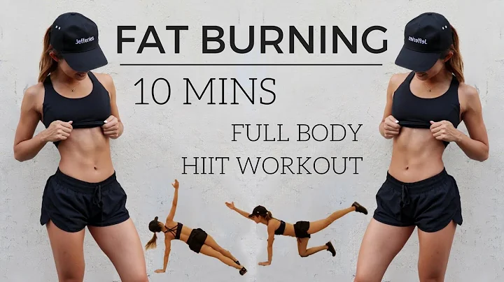 10 min Full Body HIIT Workout - FAT BURNING No Equipment | 10分鐘超燃脂全身間歇訓練 - 無需器材訓練