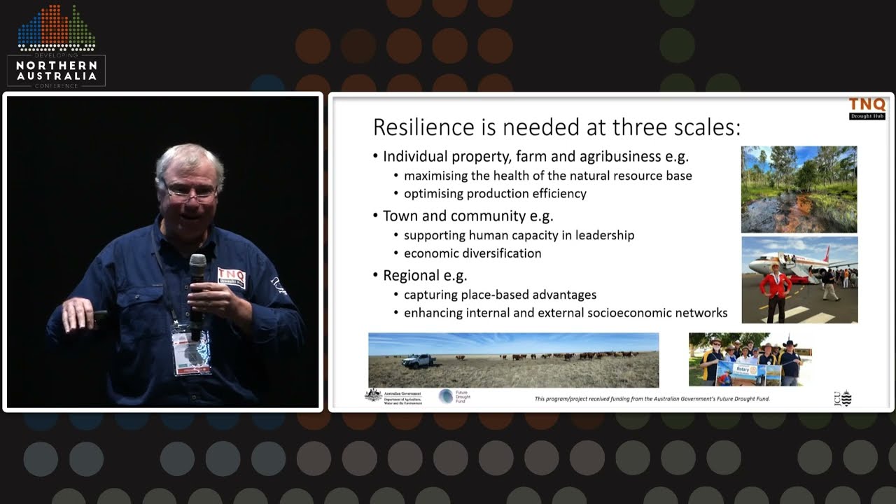 DNA Conference 2022. David Phelps, Director,  Enhancing Drought Resilience Preparedness