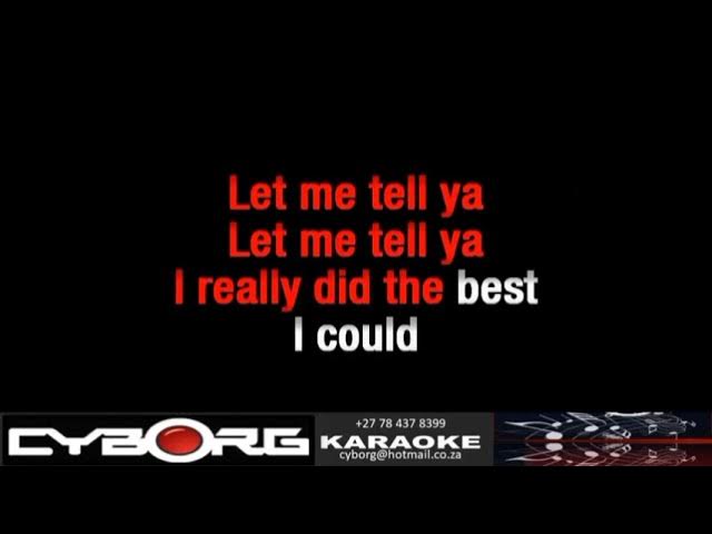 Since i've been loving you karaoke