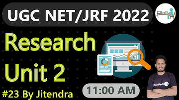 11:00 AM #23 Type of Research | UGC NET MCQ | NET Research Aptitude in hindi | UGC NET 2022