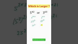 Comparing powers with different based and exponents#ssccgl2023 #shorts Wealth