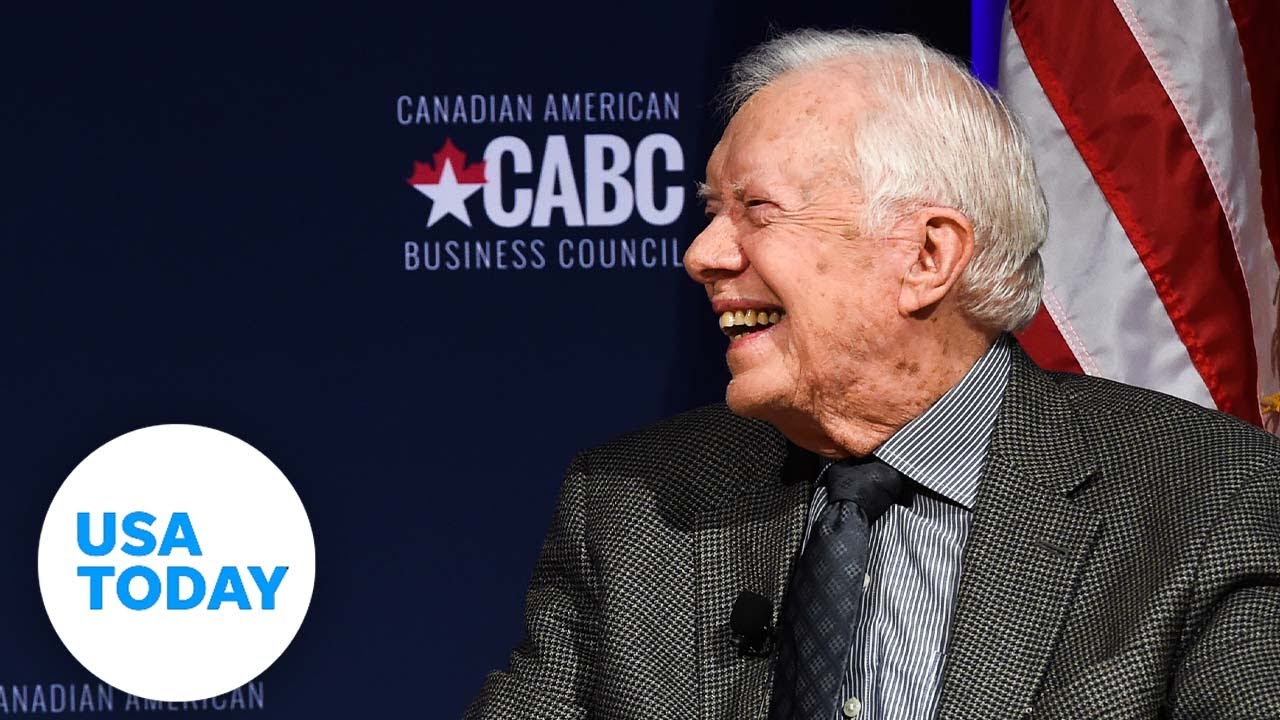 Jimmy Carter ‘at peace’ as he enters hospice care at his home in Plains, Georgia