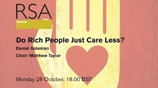 RSA Replay: Do Rich People Just Care Less?