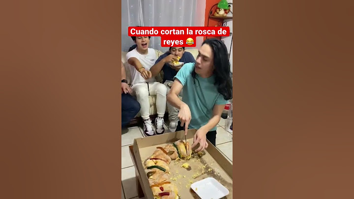 Cuando cortan la rosca de reyes y te sale muñequito 😂😂 /Gabriel Montero