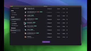 Accounts and Workspaces in mudstack - Digital Asset Management for Game Studios and Digital Artists
