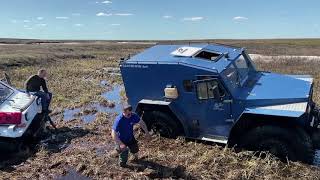 Вездеходы Зырянин. Почти летняя рыбалка