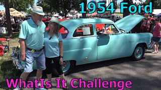1954 Ford - WHAT is That BIG Chrome Thing In BACK - Totally Original -Midwest Street Rod Association