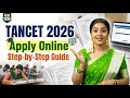 TANCET Exam 2026 Apply Online in Tamil | How to Apply Step-by-Step?