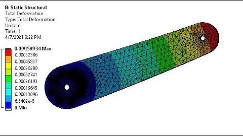 ANSYS WORKBENCH 01 : STRESS ANALYSIS OF CAD PART
