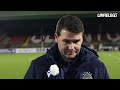 REACTION | David Healy | Glentoran 1 - 0 Linfield