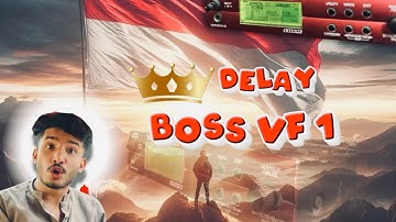 Delay Boss Vf 1 ❤️ || boss v-f 1 ping pong delay setting || Ping pong Dealy Boss ❤️Tutorial