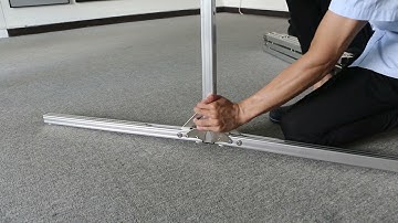 Out door fast fold screen