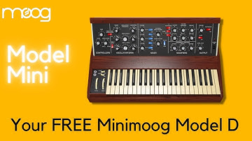 FREE Minimoog Model D VST - Model Mini