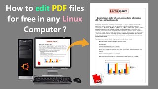 How to edit PDF files for free in any Linux Computer ? screenshot 4