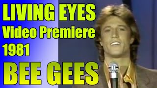 BEE GEES - Living Eyes - Promotional video premiered 1981 on Solid Gold, introduced by Andy Gibb