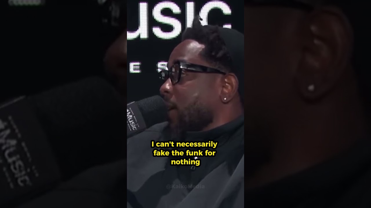 Kendrick Lamar on Authenticity & Black Culture: 'I Can’t Fake the Funk!' 🎤🔥