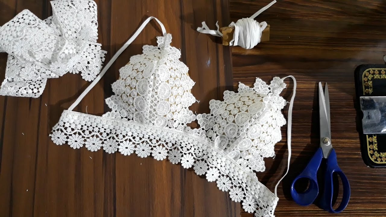 DIY Beautiful Lace Bra, For All Sizes