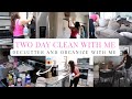 Two day clean with me | Declutter with me ! Speed cleaning almost the whole house !