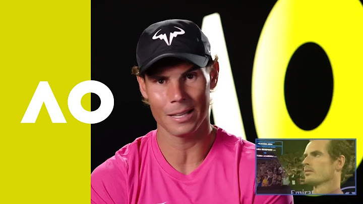 Andy reacts to emotional tribute (1R) | Australian Open 2019