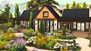 This Cozy Woodland Retreat Feels Like a Dream 🌿 | The Sims 4 Speed Build | NO CC