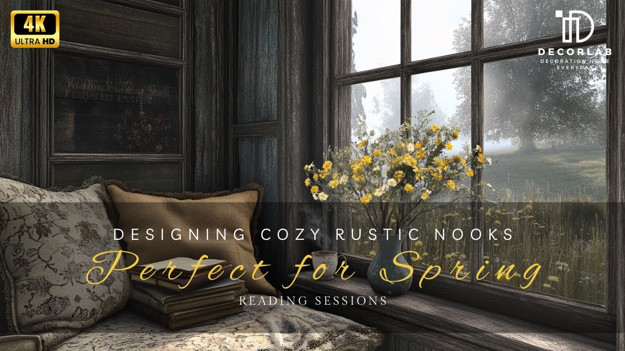 Designing Cozy Rustic Nooks: Perfect for Spring Reading Sessions