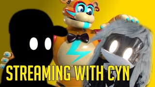 Streaming FNAF With Cyn @DeathTempler