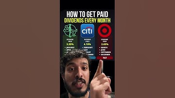 How to get dividends every single month (Best Dividend Stocks)
