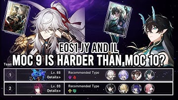 New v1.3 MoC 9 - E0S1 Jing Yuan and E0S1 Dan Heng Imbibitor Lunae | Honkai Star Rail