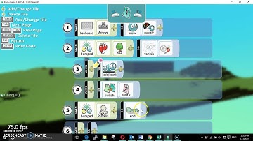 Using Kodu pages to make a Super Mario style Mushroom