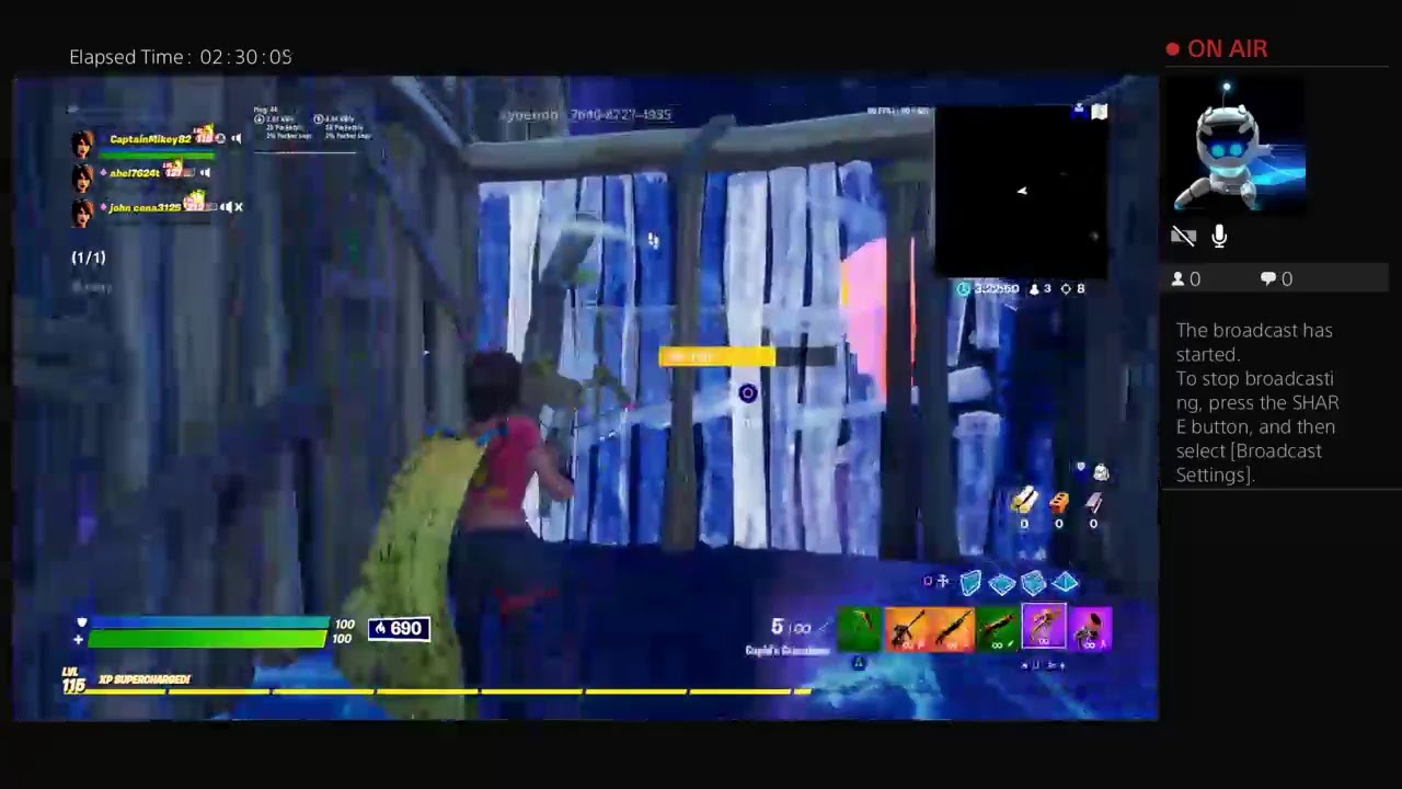 Playing fortnite with random people - YouTube