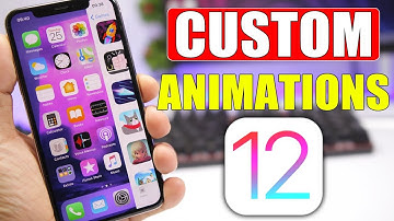 Change iPhone Animations On iOS 12  - NO Jailbreak