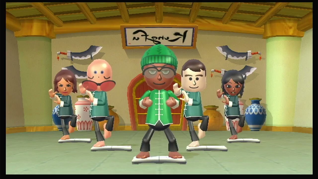 Wii Fit Plus - Ритмическое кунг-фу (расширенный режим)