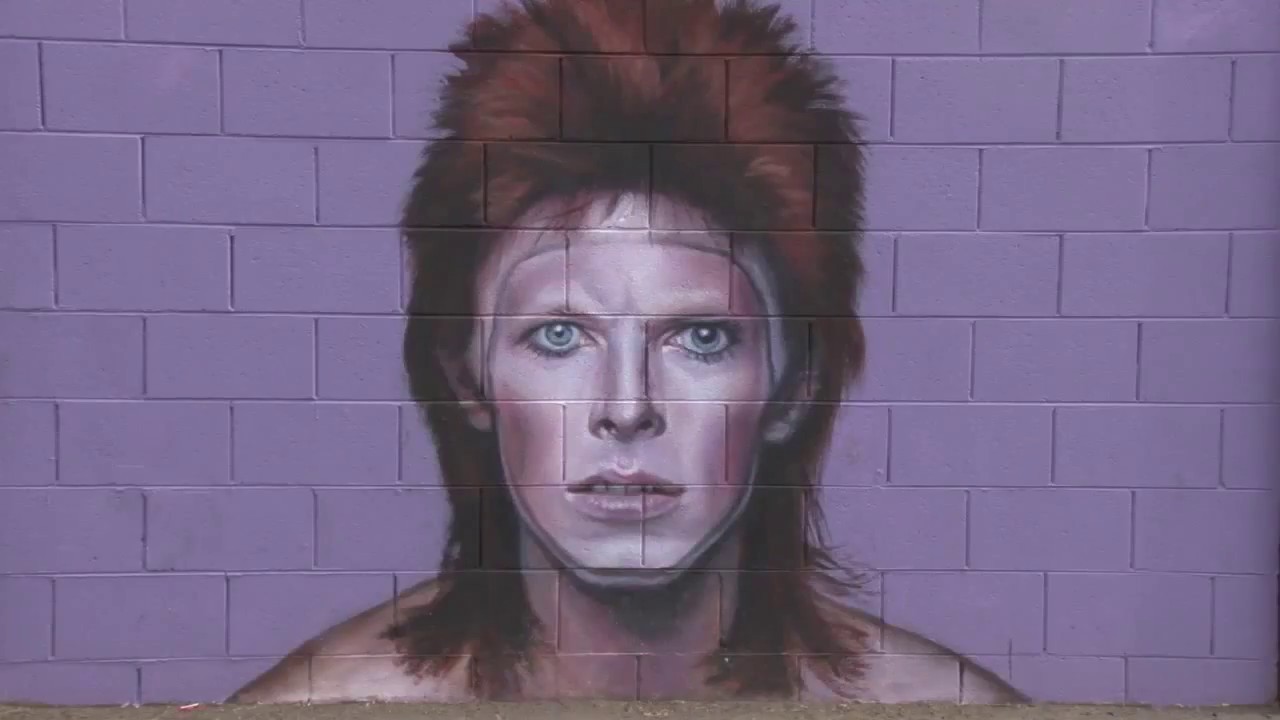 Phoenix David Bowie Mural February 2017 YouTube