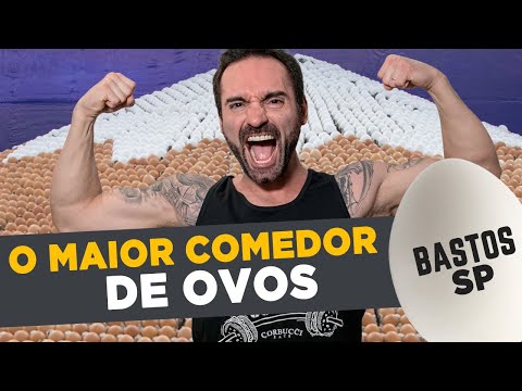 O MAIOR COMEDOR DE OVOS DO BRASIL!! 😱🥚 (Festa do Ovo em Bastos/SP)