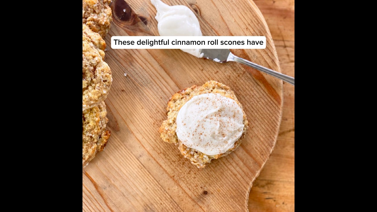 Gluten-Free Cinnamon Roll Scones #glutenfree #shorts #cinnamonroll #wheatfree #celiacfriendly #food