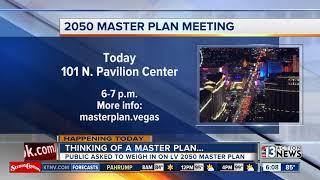 Public input sought on master plan