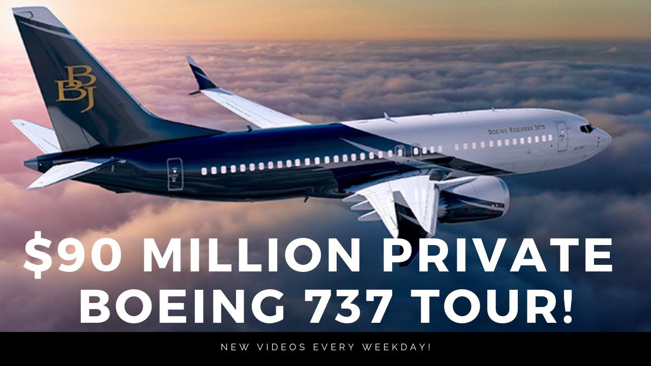 90 Million Boeing Bbj Max7 Cabin Tour