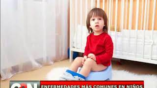 Estas son las enfermedades más comunes en los niños