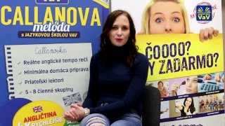 Ako sa študuje v Jazykovej škole VaV? - Odpovedá študentka Martina :)