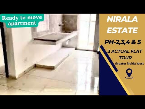 3Bhk Actual Flat Tour- Nirala Estate Ph 2,3,4 & 5 #niralaestate #bricksbybricks #noida #video