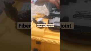 fiber optic cable joint I internet
