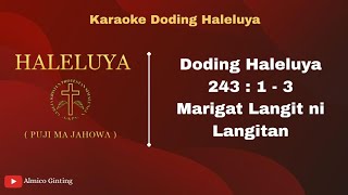 Doding Haleluya GKPS No. 243 : 1 - 3 