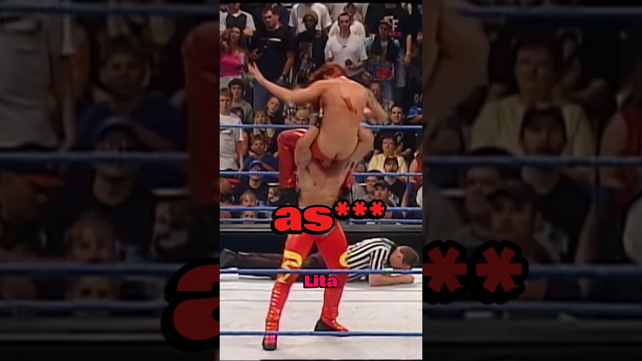 ⁣Essa Rios Powerbomb Lita on Raw