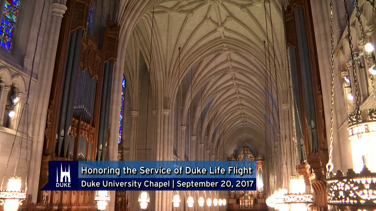 Duke Life Flight Memorial - Sept. 20, 2017 (Closed Captions) - Duke Life Flight Memorial - Sept. 20, 2017 (Closed Captions)