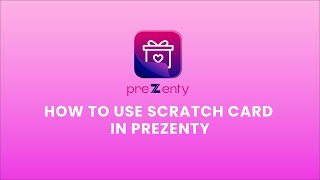 How to use scratch card in Prezenty app. screenshot 2