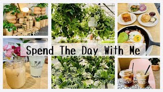 Spend The Day With Me - Birthday Edition || Plant shopping, Brunch, Homegoods + Haul || Lesli R.