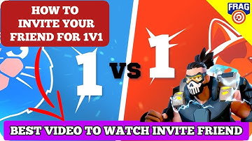 1v1 invite your friend for 1v1 in Frag pro shooter