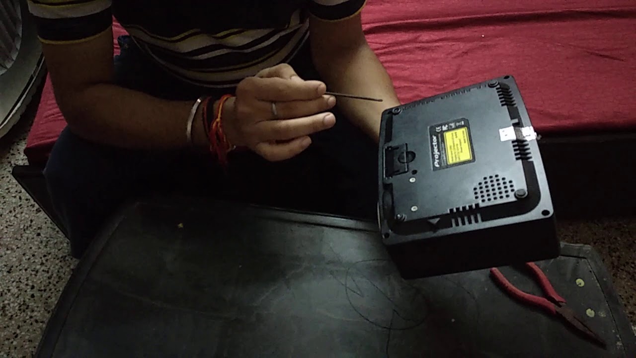 Clean projector - YouTube