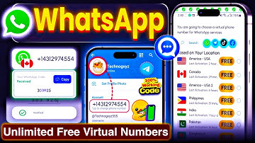 Get FREE USA Virtual Number For WhatsApp, Telegram & Gmail OTP/SMS Verification | USA-CA Temp Number